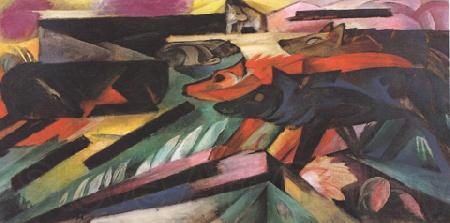 Franz Marc The Wolves (mk34)